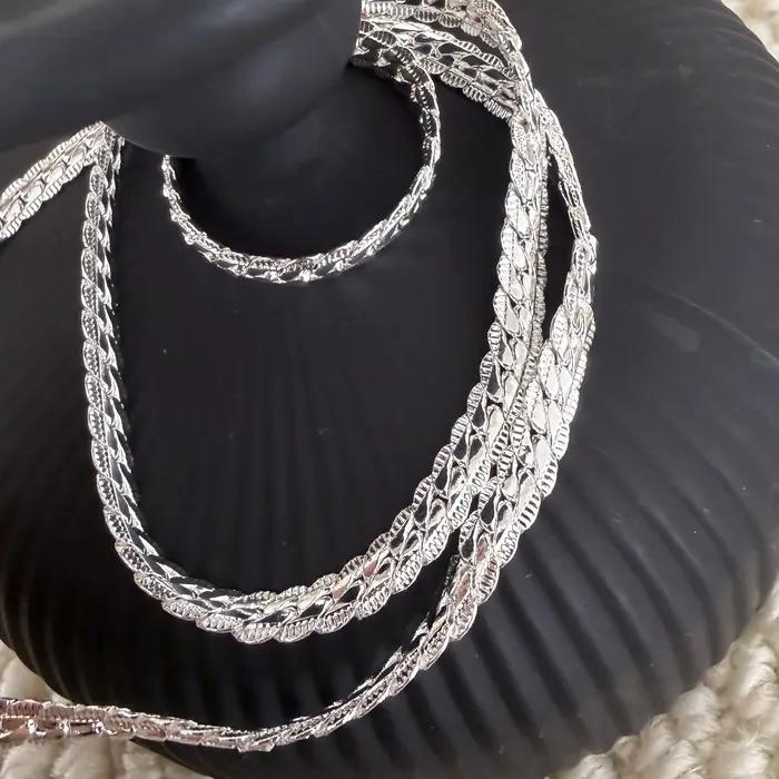 Collier en argent Sterling 925 pour femmes