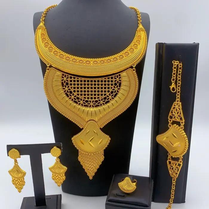 Ensemble de bijoux africains de luxe pour femmes
