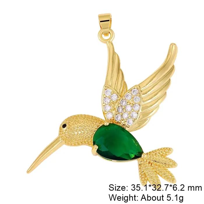 Juya 18K véritable plaqué or Micro pavé coloré zircon cubique mauvais œil citron breloques pour bric