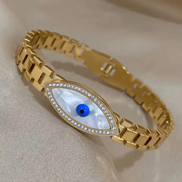 Bracelet œil du mal minimaliste pour femmes et hommes