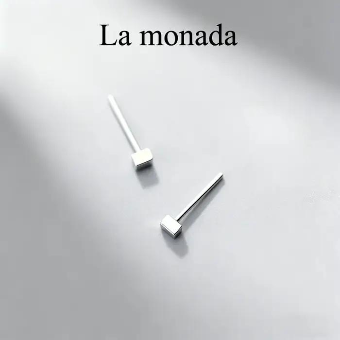 La Monada – boucles d'oreilles en argent Sterling 925 pour femmes