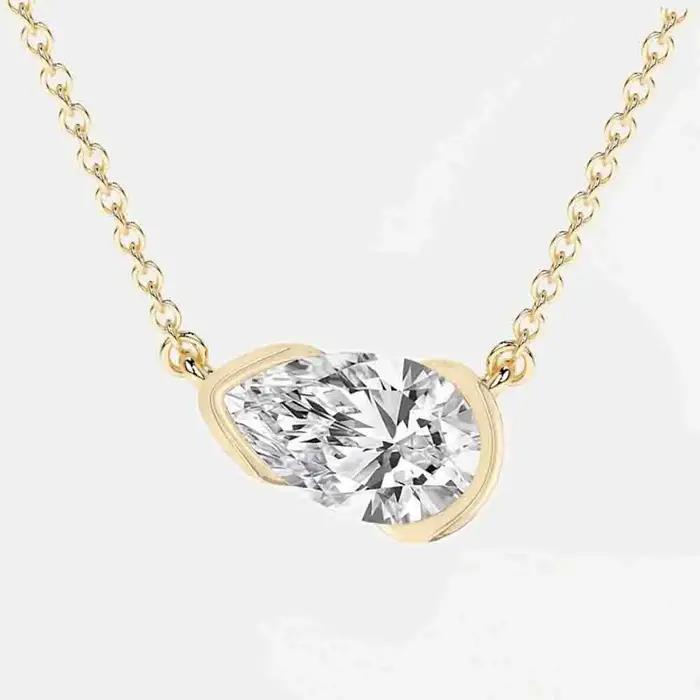 WUIHA – collier avec pendentif en argent Sterling 100% 925