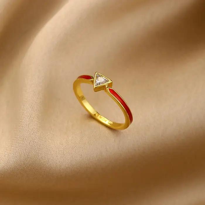 Bague princesse charmante en argent sterling 925