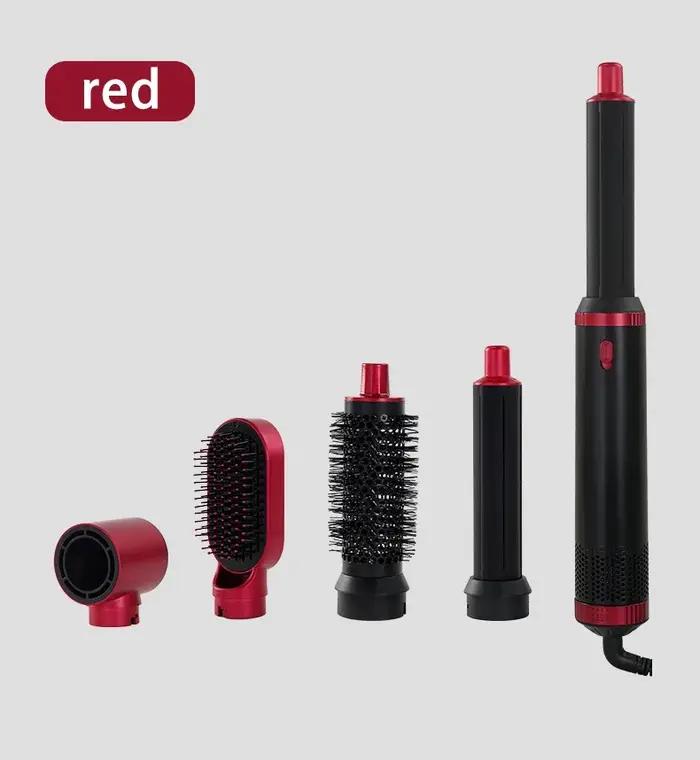 5 en 1 sèche-cheveux brosse peigne chaud ensemble professionnel fer à friser lisseur de cheveux outil de coiffure Air style sèche-cheveux ménage