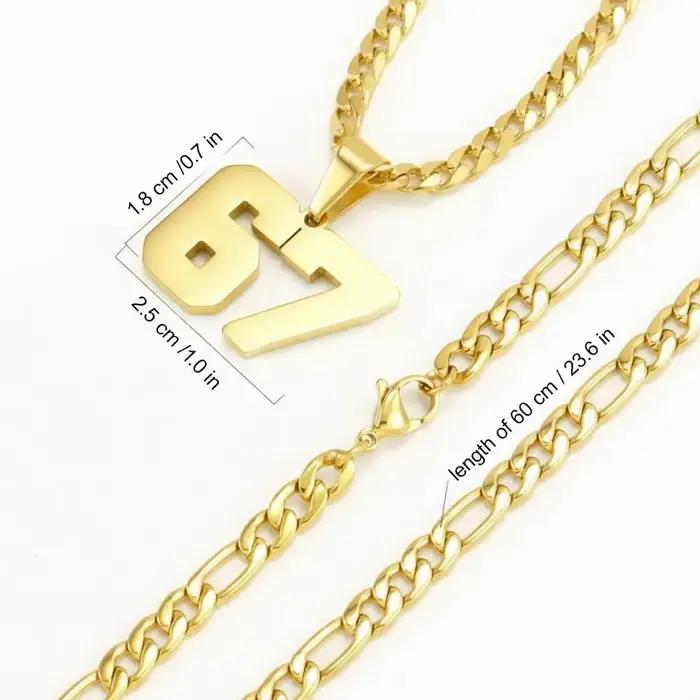 67 Collier Six Seven Meme Pendentif Nouveauté Numéro Bijoux Cadeau pour Femmes et Hommes