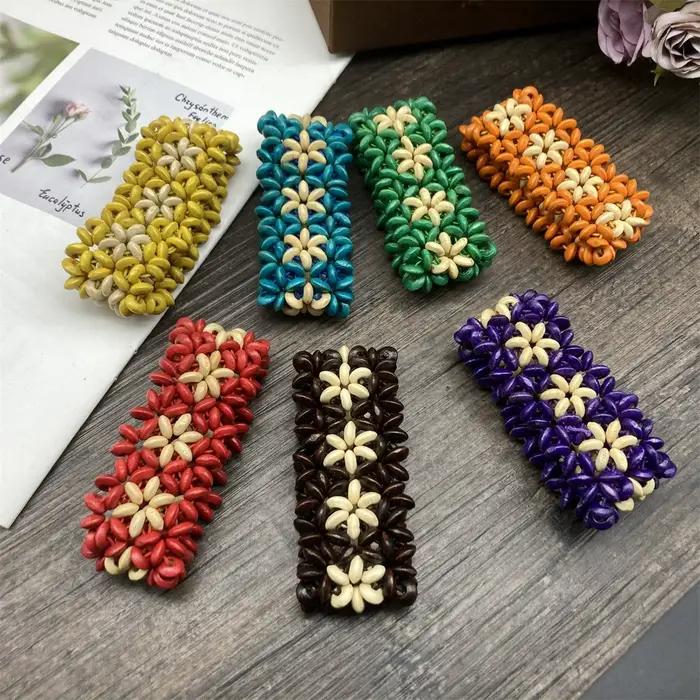 Bracelet bohème rétro en fil élastique