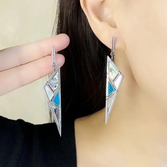Boucles d'oreilles Triangle