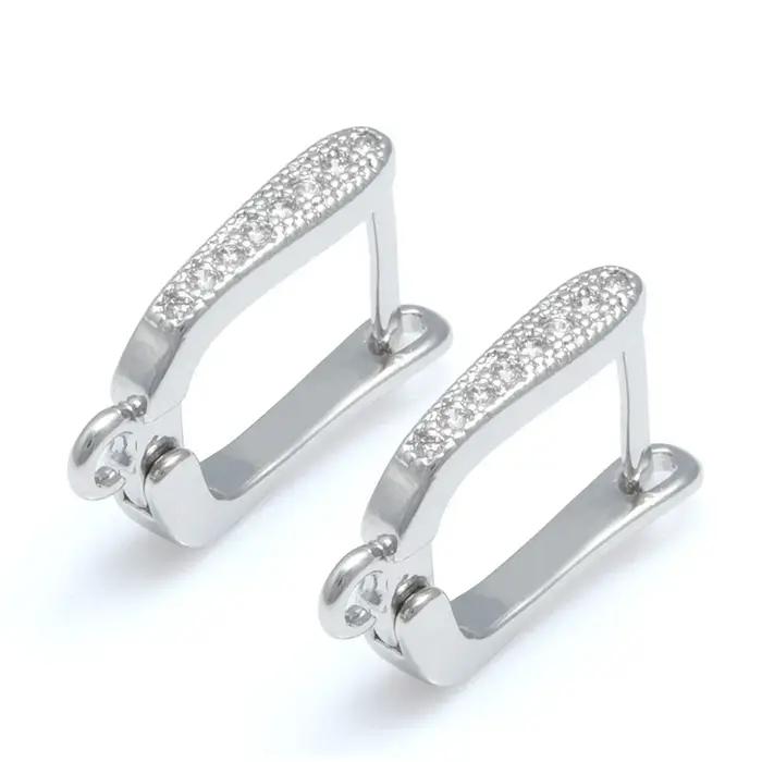 Boucles d'oreilles pompons CitroPearl faites à la main pour femmes, crochets de boucle d'oreille bri