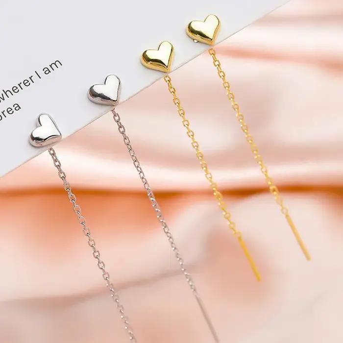 Boucles d'oreilles à pampilles longues pour femmes