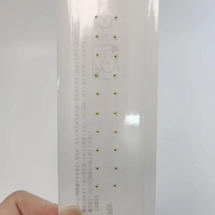 Graines d'oreille en or 24K, pierre précieuse en cristal, perle magnétique, bande transparente, autocollant auriculaire, graines d'oreille, Acupuncture