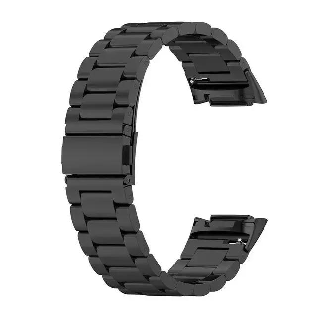 Bracelet en acier inoxydable pour Fitbit Charge 6 5, accessoires, bracelet réglable en métal, bracelet correa Fitbit Charge 5 6