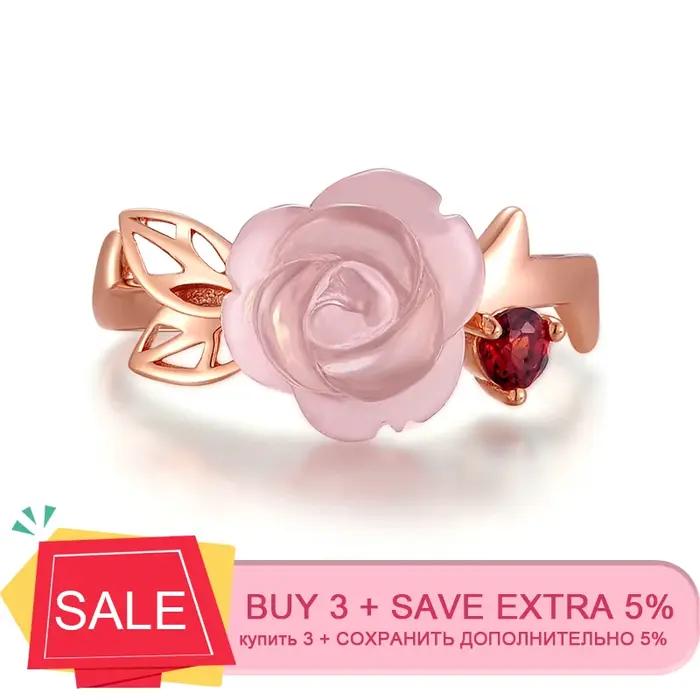 LAMOON – bague en argent Sterling 925 pour femmes
