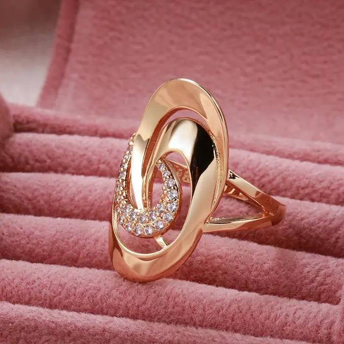 Grandes bagues en or Rose pour femmes