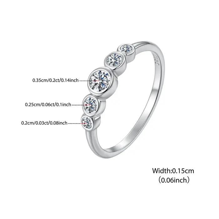 Bamoer – bague en argent Sterling 925 pour femmes