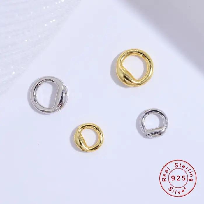 Bracelet à boucle fermée en argent Sterling S925