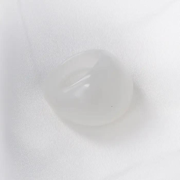 Anneaux acryliques transparents de couleur ambre pour femmes