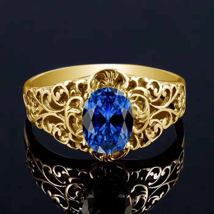 Bague Vintage en or 14 carats pour femmes
