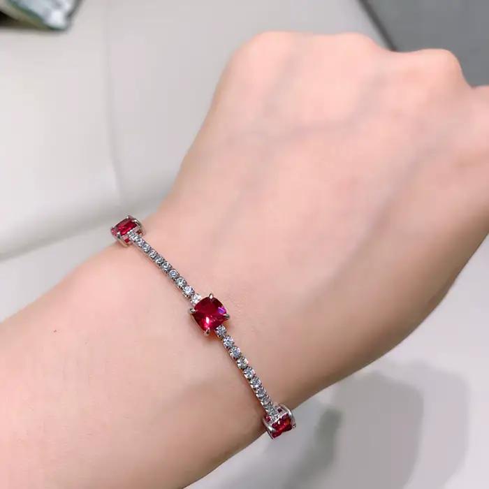 KNRIcalls-Bracelet en Pierre Précieuse Créée pour Femme
