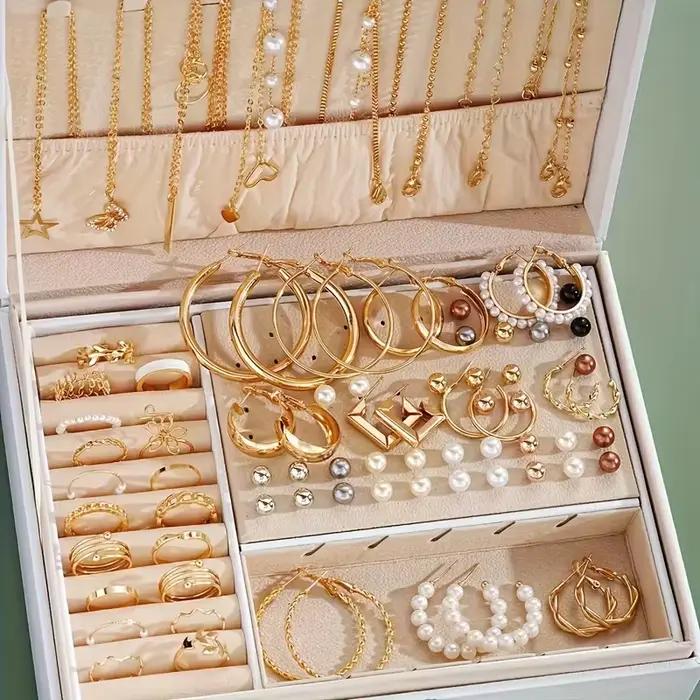 Ensemble de bijoux fantaisie 86 pièces pour femmes