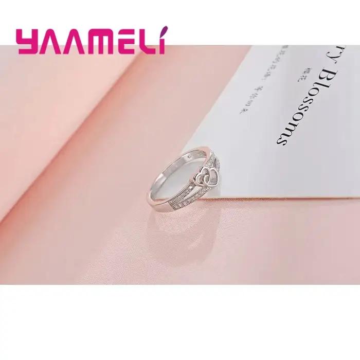 Bague couleur argent Sterling 925