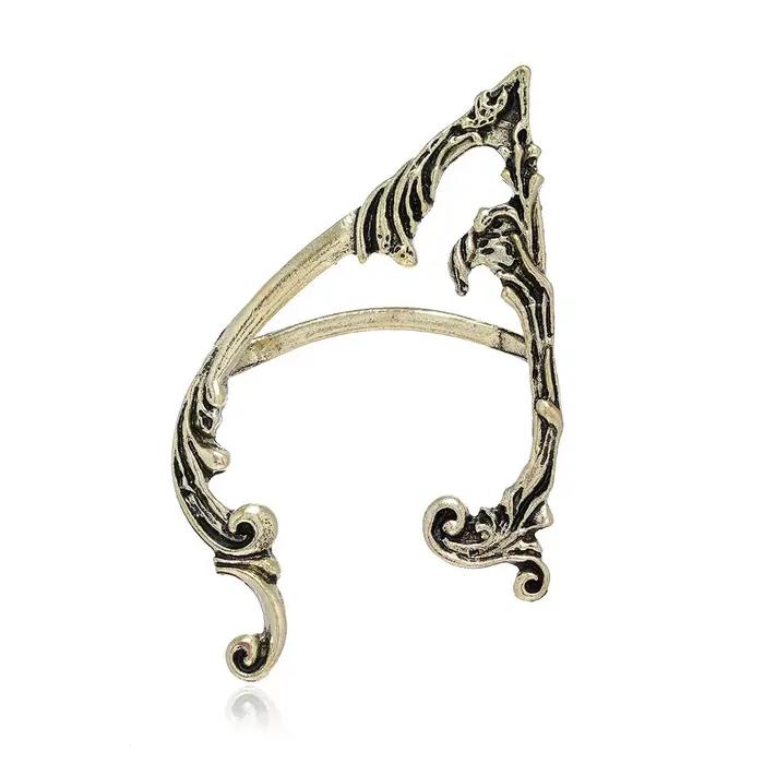 LENNIK Manchette d'oreille irrégulière vintage de style foncé