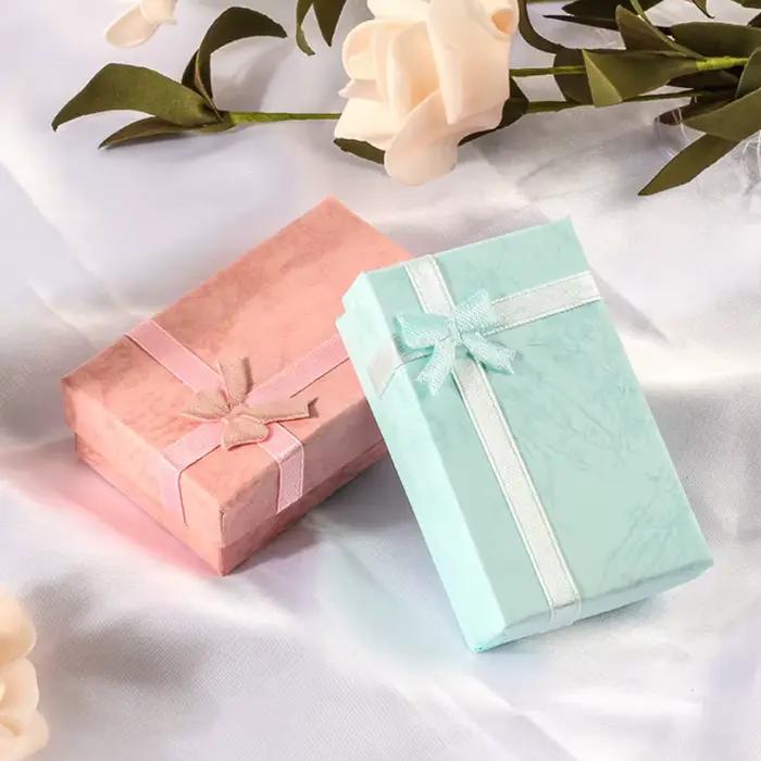 Boîte à bijoux 5x8cm, emballage pour matiques et boucles d'oreilles