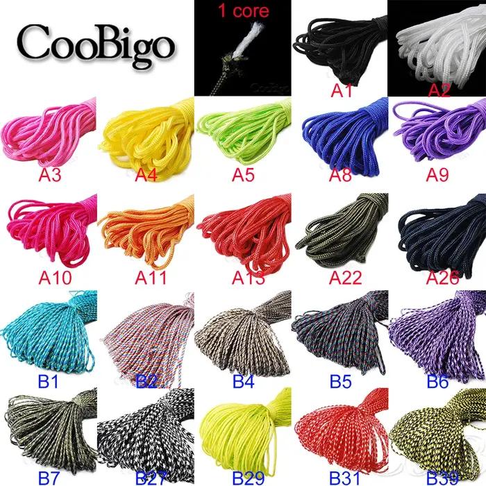 Bracelet Paracorde de 10 Pieds et 2mm, Accessoire de Survie et Création Polyvalent pour Bijoux et Accessoires Uniques Occasions Spéciales