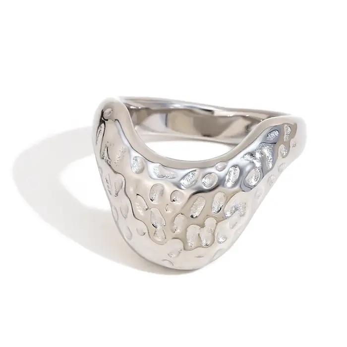 E.B.belle-Bague plaquée or 18 carats pour femme
