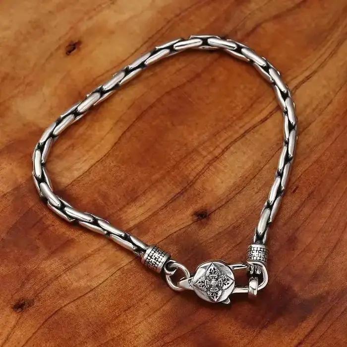 Bracelet en bambou pour hommes et femmes
