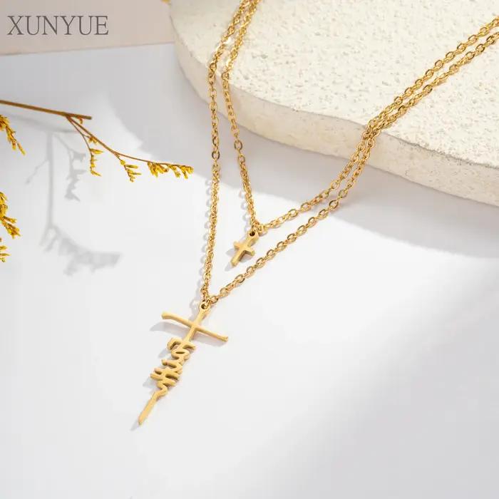 XUNYUE – collier avec pendentif grand soleil exagéré