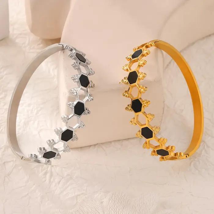 Bracelet en acier inoxydable pour femmes