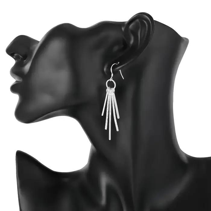 Boucles d'oreilles en argent sterling 925 mignonnes et romantiques pour femmes, occasions spéciales et tous les jours