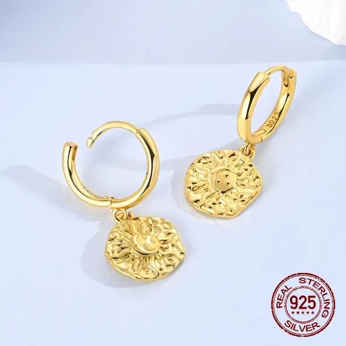 Boucles d'oreilles en argent Sterling 925 argenté pour femmes