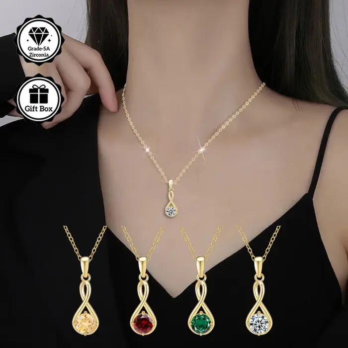 LAMVOICE bijoux pour femmes/collier hypoallergénique