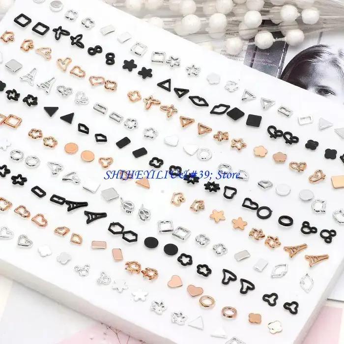 Boucles d'oreilles noël hypoallergéniques E21F