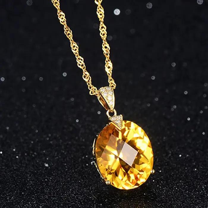 Bijoux en Citrine naturelle