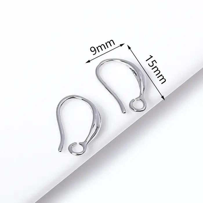 Crochets de boucles d'oreilles avec boucle ouverte