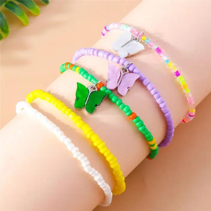 Aihua-Bracelets bohèmes faits à la main pour femmes