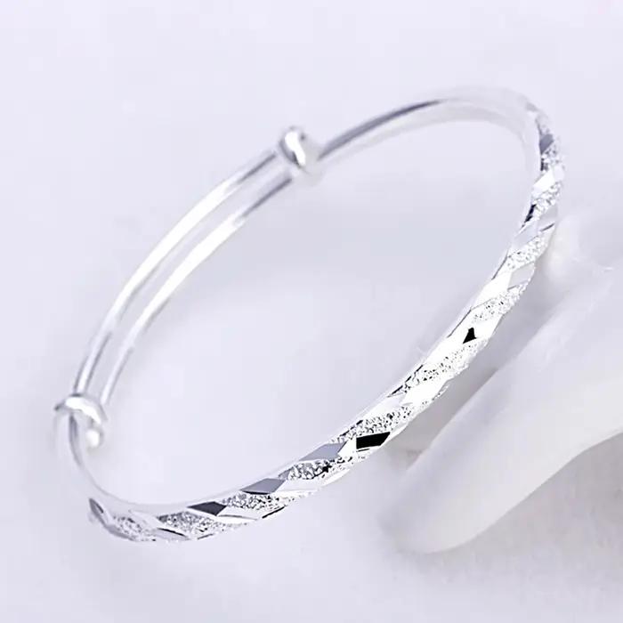 Bracelet en argent sterling 925 pour femmes et hommes