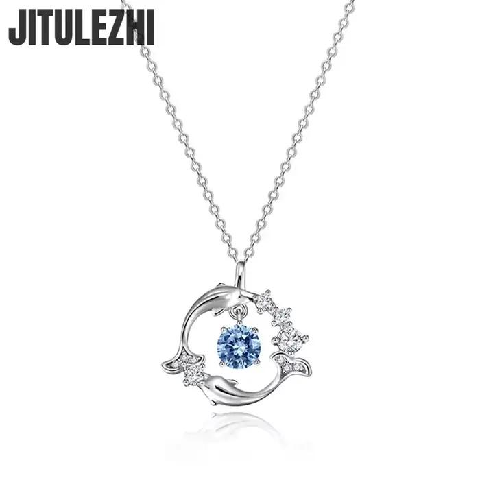 Collier pendentif en argent Sterling 925 pour femmes