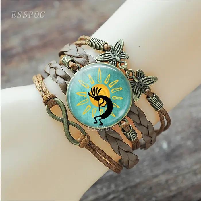 Bracelet croix égyptien Ankh pour hommes et femmes