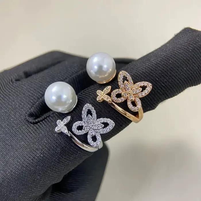 Bagues pour femmes en argent S925 classiques