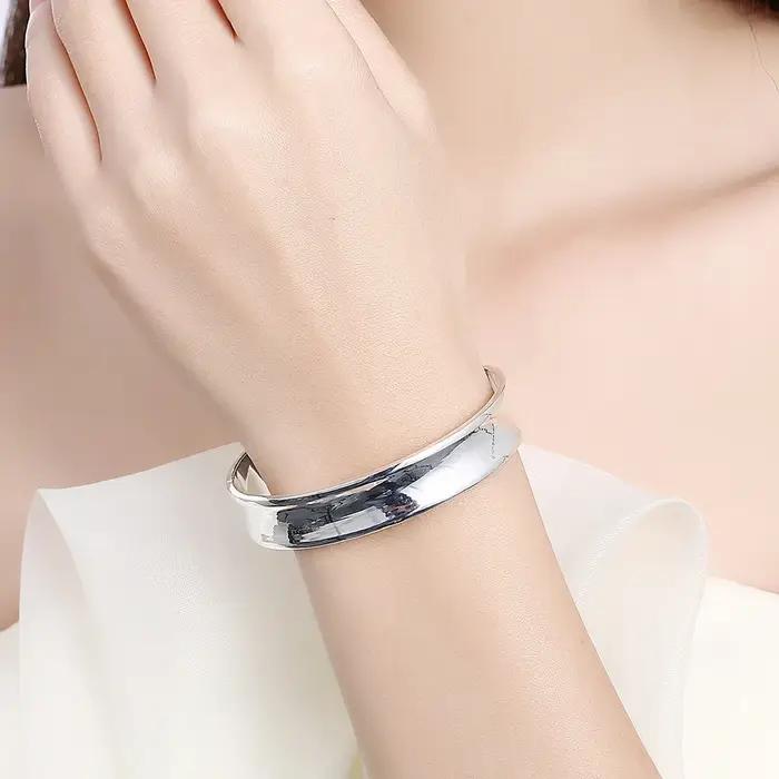 Bracelets élégants en argent Sterling 925 pour femmes