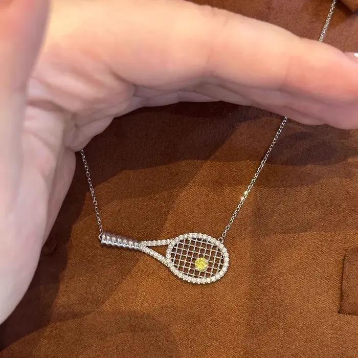 Parure de bijoux créative incrustée de diamants jaunes étincelants