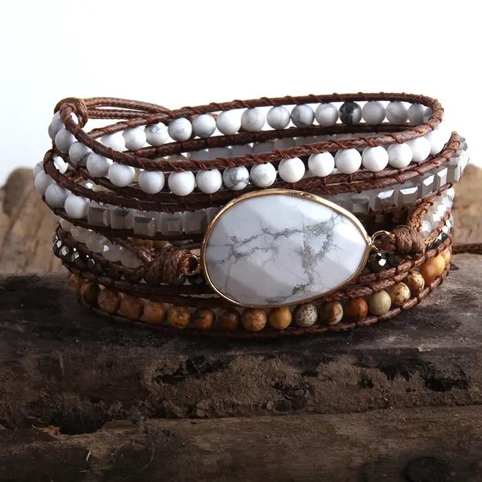 Bracelet de perles Boho fait à la main