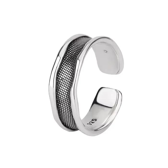 Bagues de fiançailles empilables en argent sterling 925 pour femmes styles classiques et irréguliers bijoux de luxe accessoires pour dames occasions spéciales