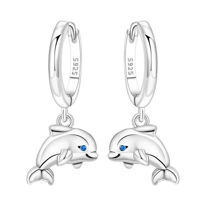CYCUFF – boucles d'oreilles en argent Sterling 925 pour femmes