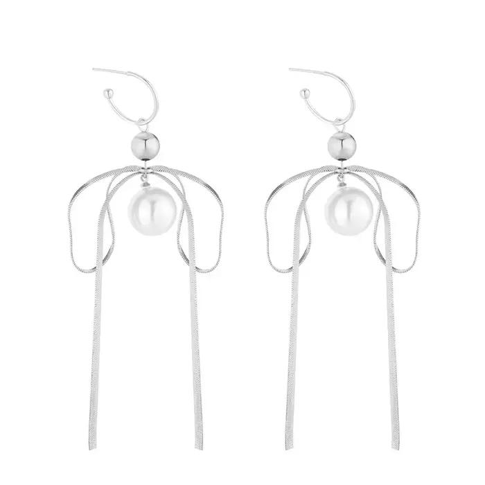 Boucles d'oreilles en argent regardé 925 pour femmes