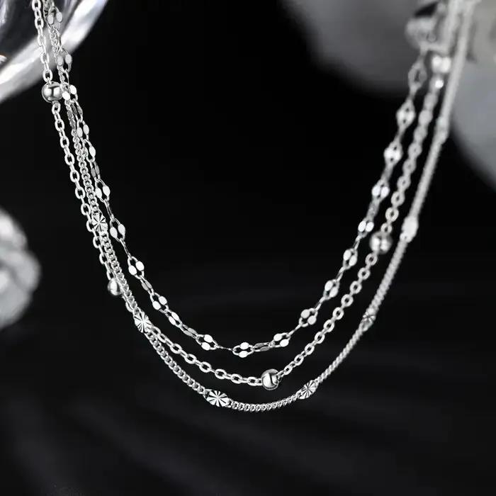 Bracelets de perles en argent Sterling 925 pour femmes