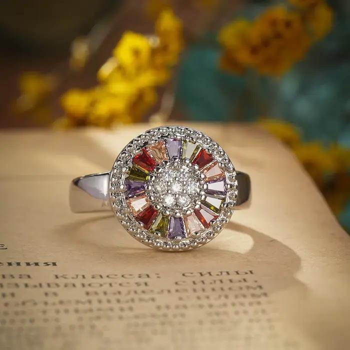 Bagues de luxe en argent Sterling 925 pour femmes